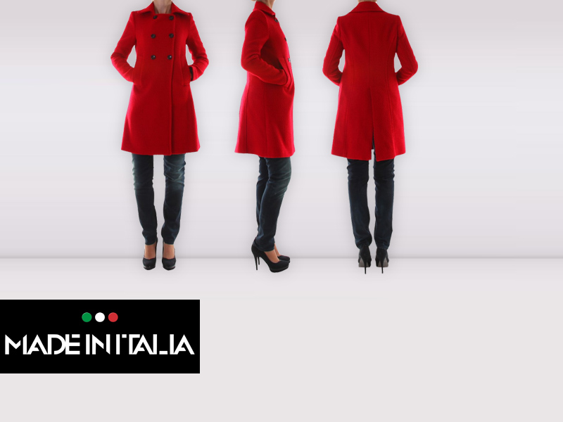Дамски вълнени палта MADE IN ITALIA | Trendo.bg