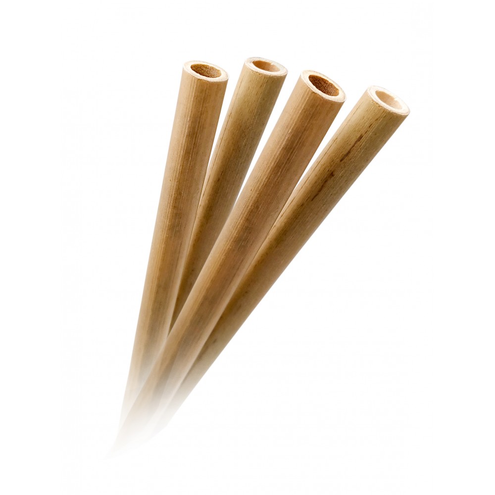 Бамбукови сламки с четка за почистване