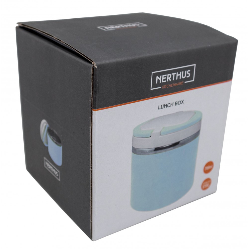 Nerthus Стоманена двустенна кутия за храна - 700 мл. | Trendo.bg