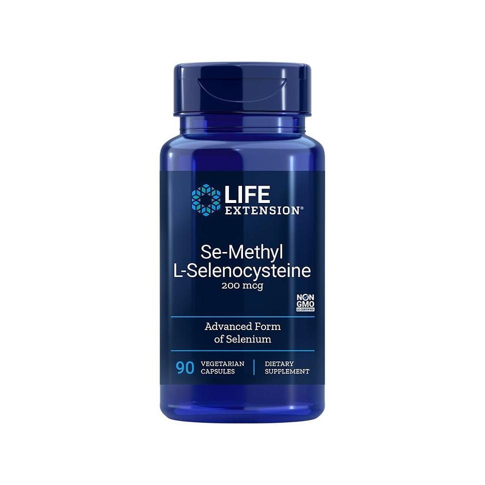 Complément Sélénium Life Extension 200 Mcg - 90 Gélules, Neuf