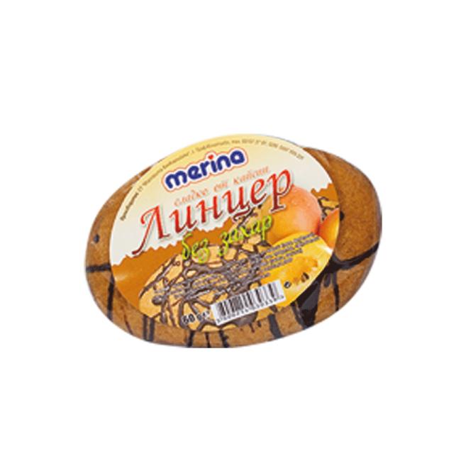 Линцер със сладко от кайсии Мерина 60гр | market.dir.bg