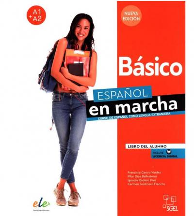 Nuevo Espa&#241;ol en marcha B&#225;sico, учебник по испански език, ниво А1/A2 + е-учебник (ново издание)