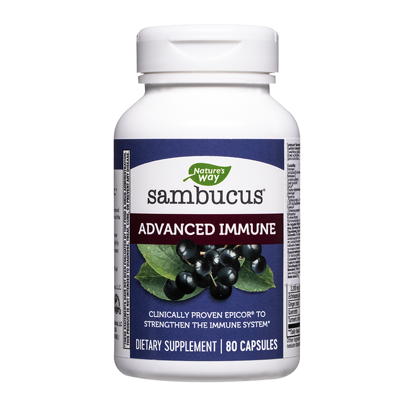 Sambucus Advanced Immune - Самбукус Advanced Immune, 80 капсули ...