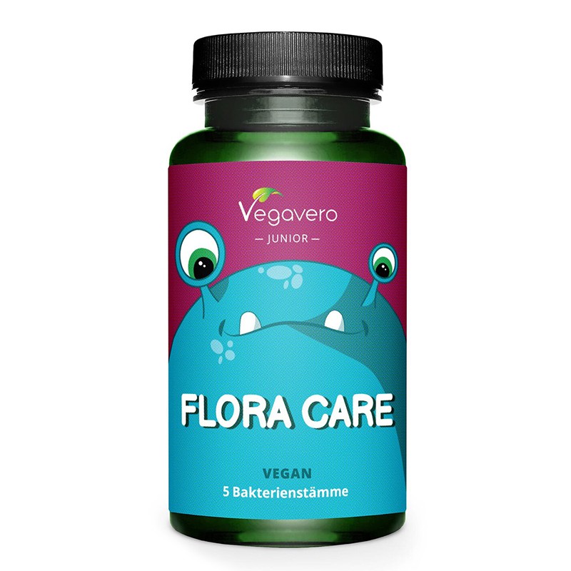 Пробиотици за деца - Flora Care Junior, 75 g прах