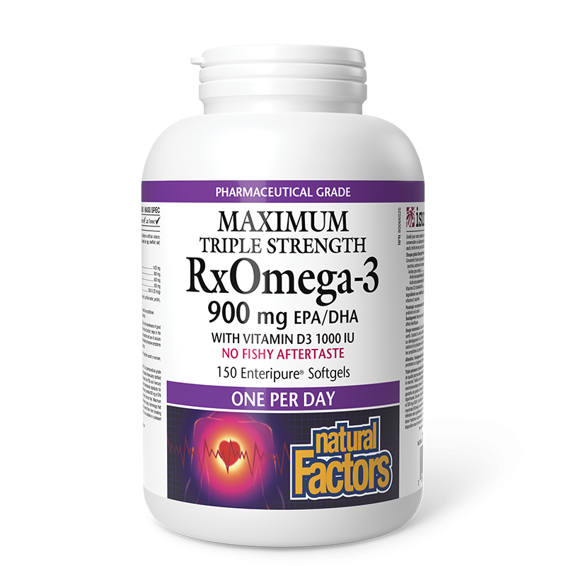 RX Omega-3 Maximum Triple Stength 1425 mg (тройна концентрация 900 mg ...